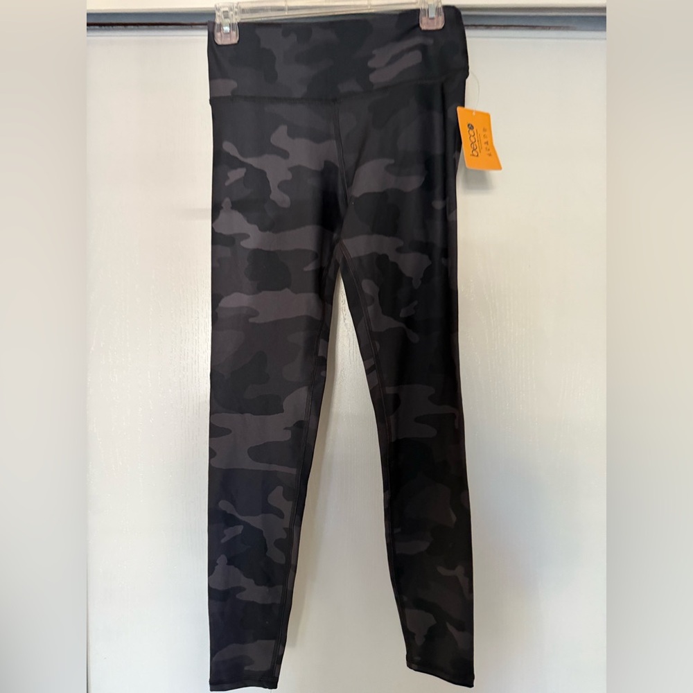 Ecco Black Leggings Form-Fitting Performance Bottoms